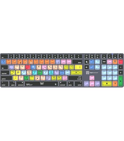 Amazon.com: Logickeyboard Wireless Backlit 'Titan' Designed for